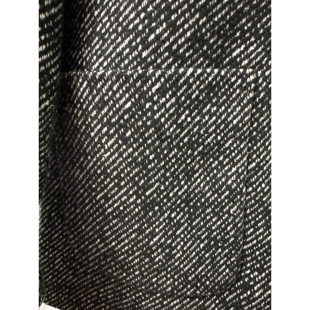 Ambiance Outerwear Black & White Tweed Style Blazer Size S - Picture 5 of 10